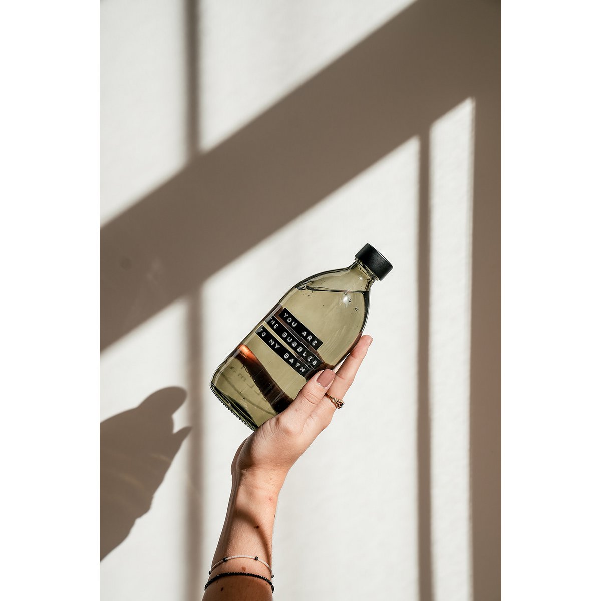 Bath soap black amber 'you are'